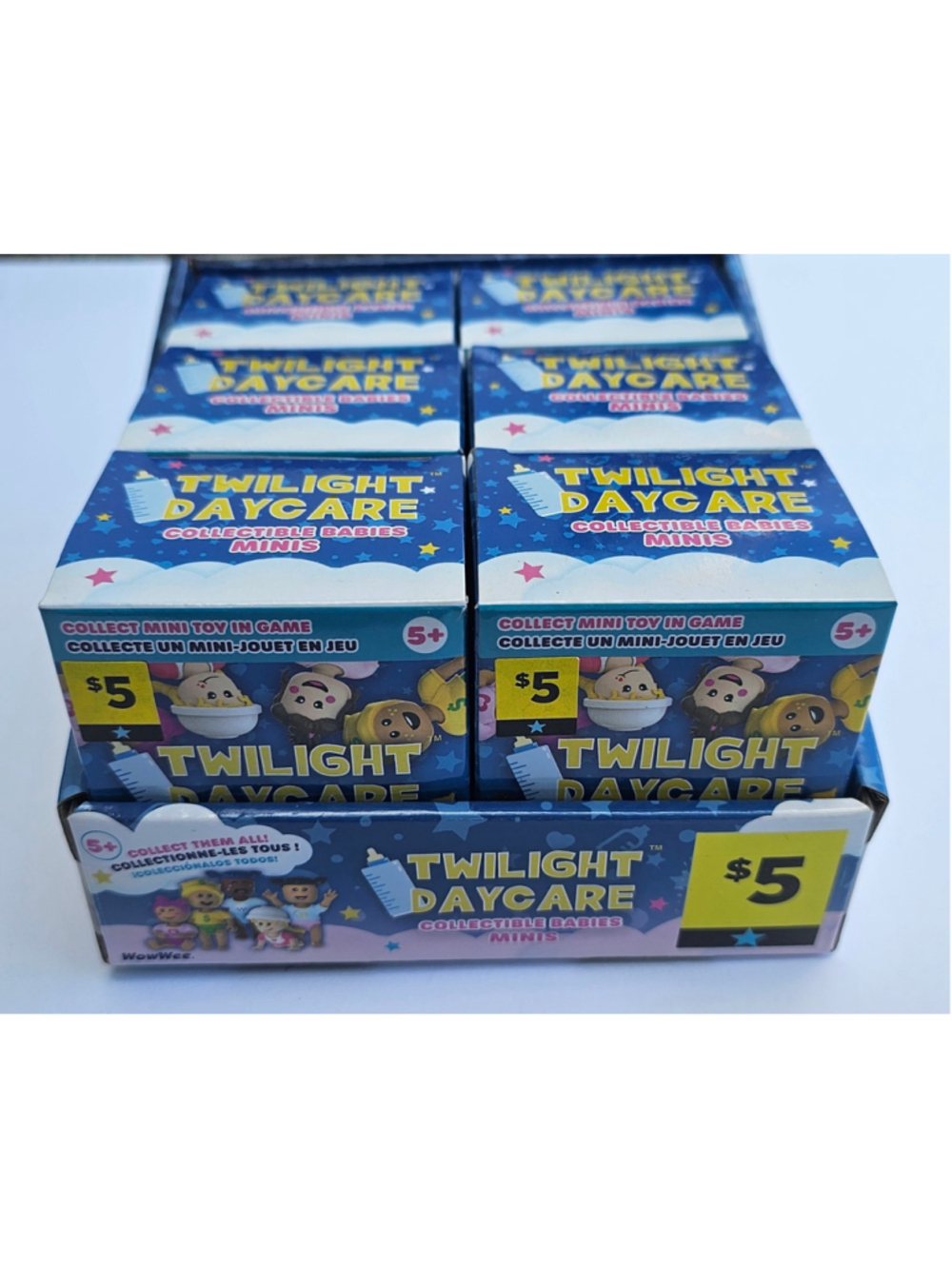 Kids WowWee Twilight Daycare Collectible Babies Mini Toy One Size Blue Yellow